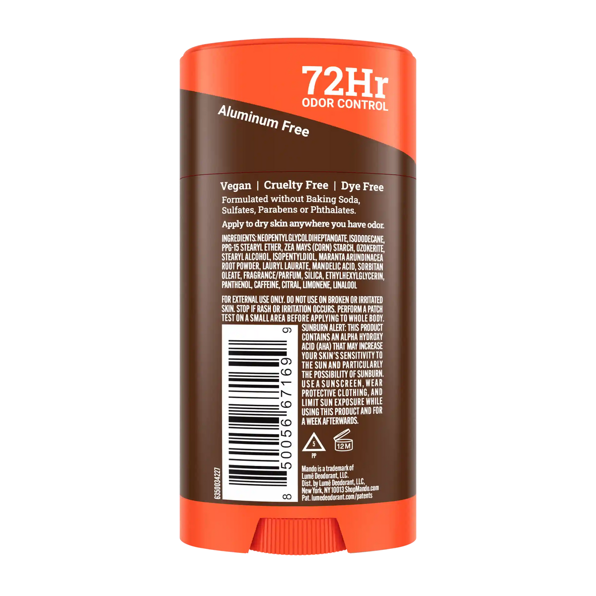 Cedar Grove | Aluminum Free Solid Deodorant