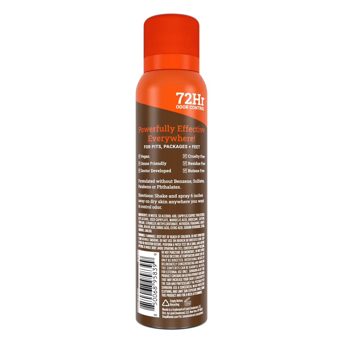 Cedar Grove | Aluminum Free Spray Deodorant
