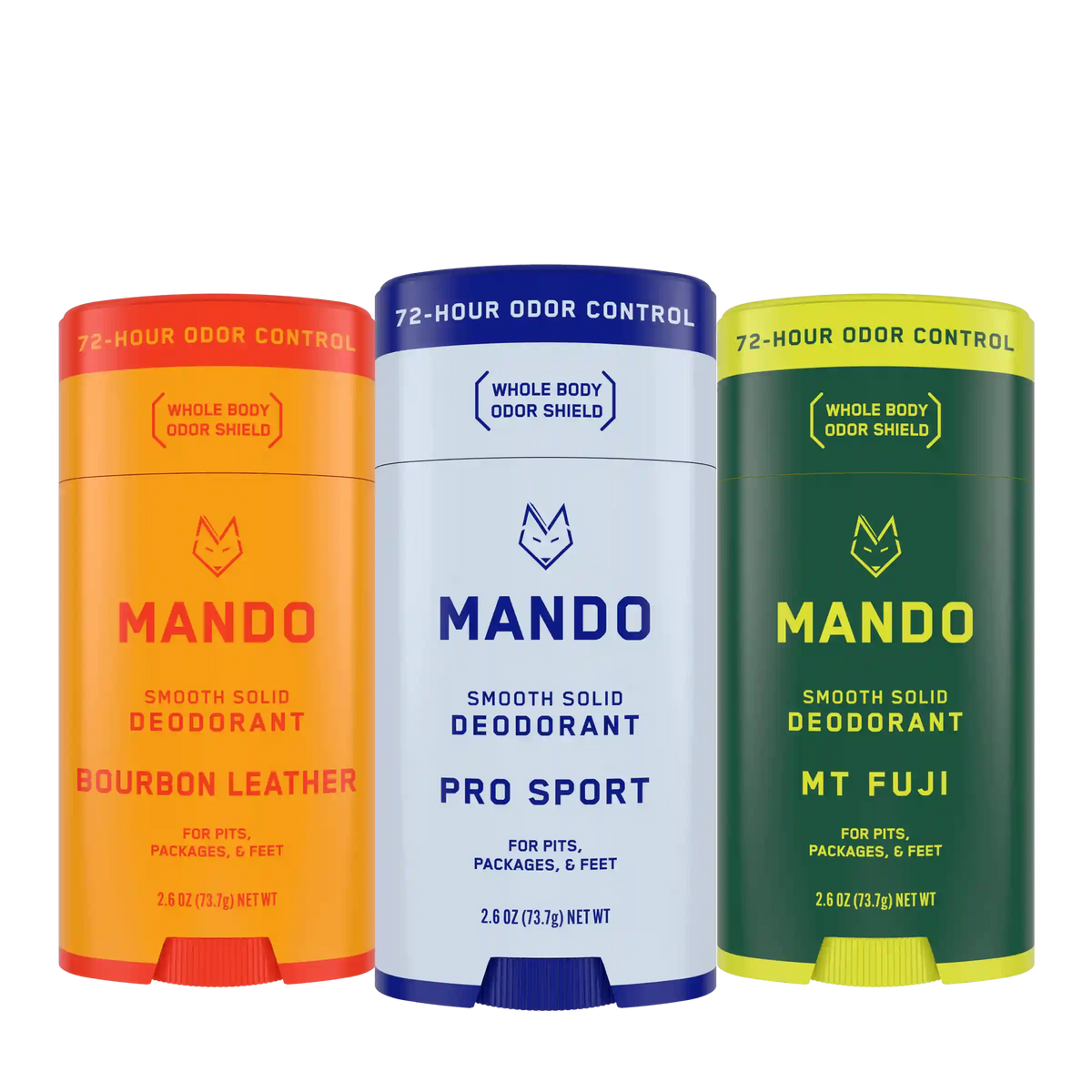 Aluminum Free Solid Deodorant 3-Pack