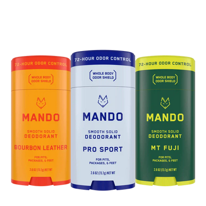 Aluminum Free Solid Deodorant 3-Pack