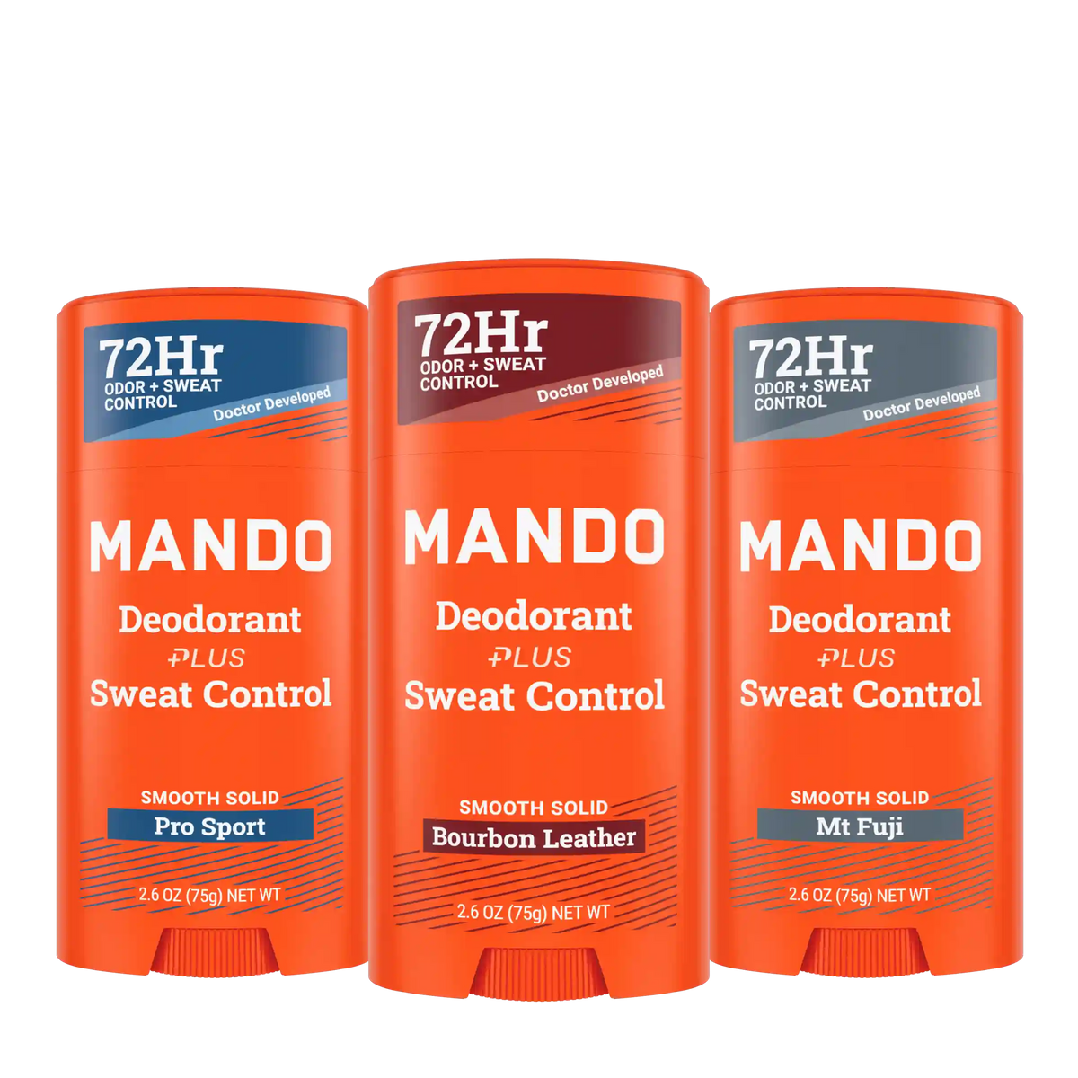 Sweat Control Solid Deodorant 3-Pack