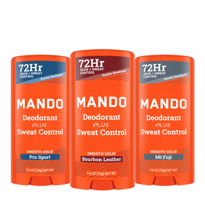 Sweat Control Solid Deodorant 3-Pack