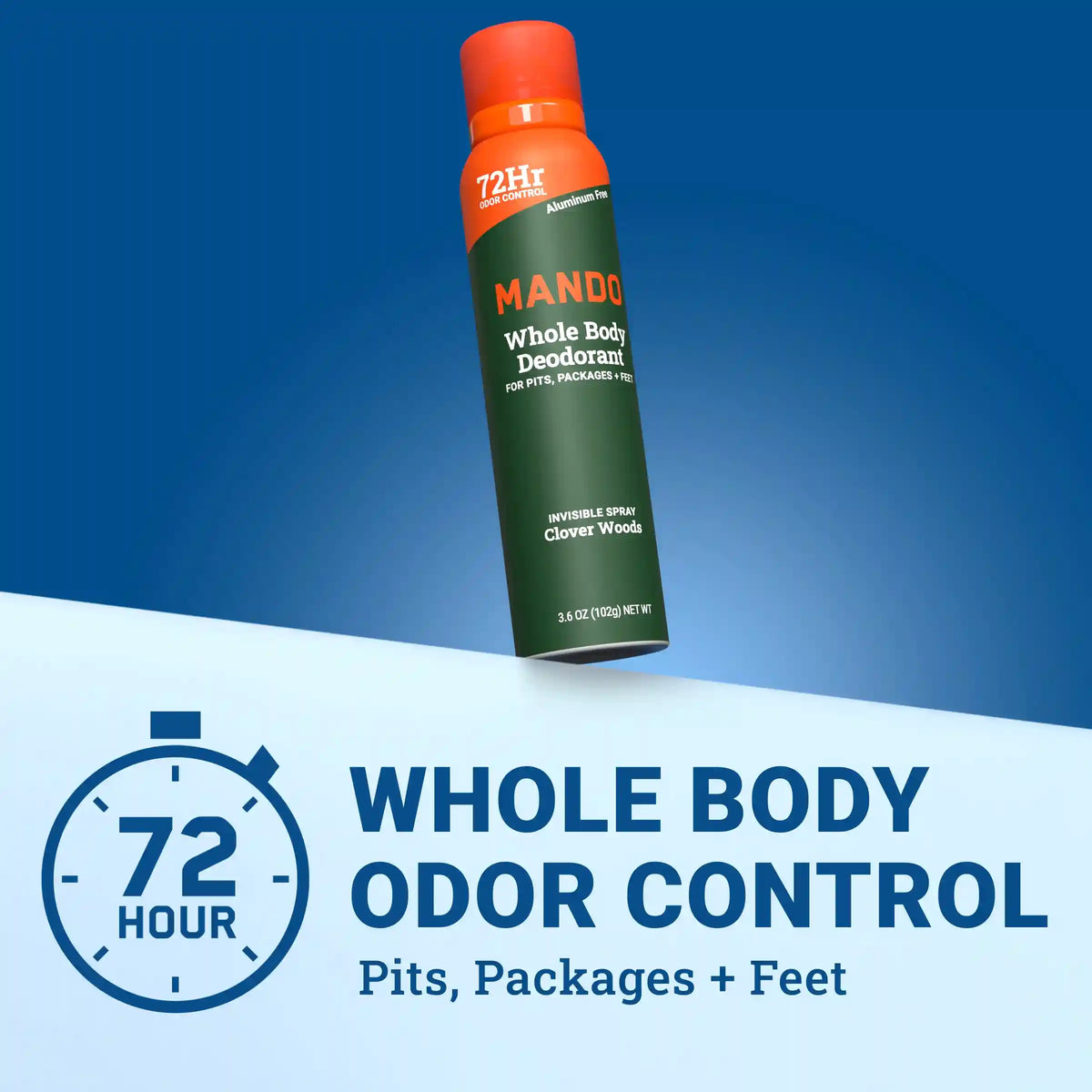 Clover Woods | Aluminum Free Spray Deodorant