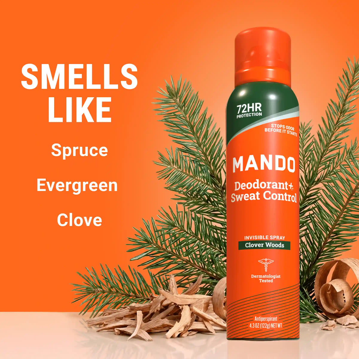 Clover Woods | Sweat Control Spray Deodorant