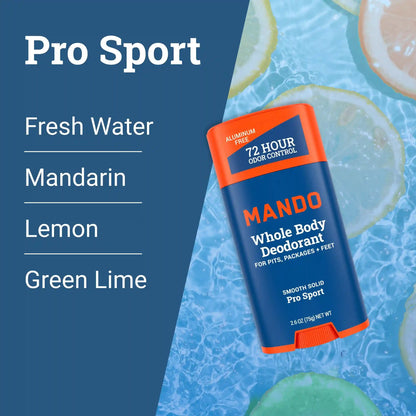 Pro Sport | Aluminum Free Solid Deodorant
