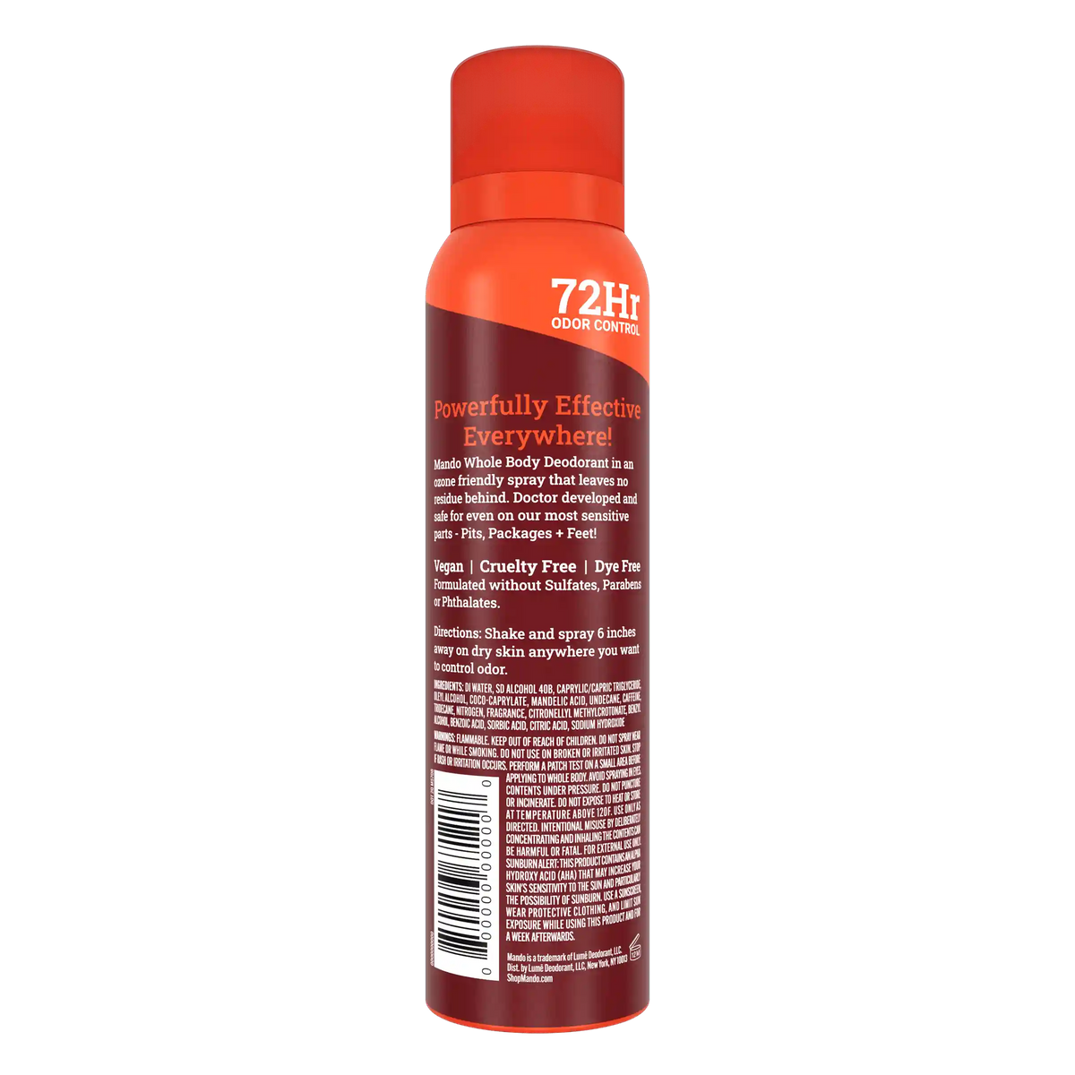Bourbon Leather | Aluminum Free Spray Deodorant