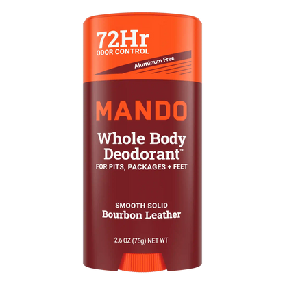 Bourbon Leather | Aluminum Free Solid Deodorant