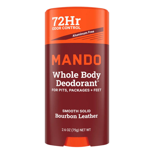 Bourbon Leather | Aluminum Free Solid Deodorant