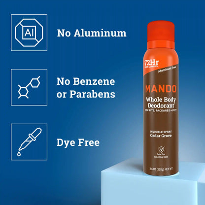 Cedar Grove | Aluminum Free Spray Deodorant