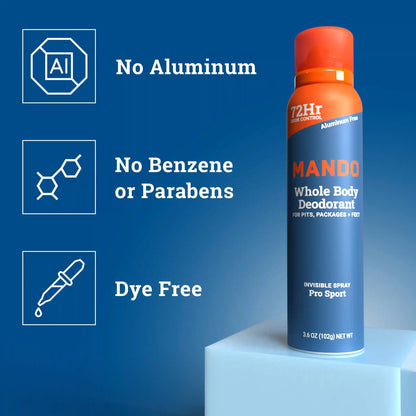 Pro Sport | Aluminum Free Spray Deodorant