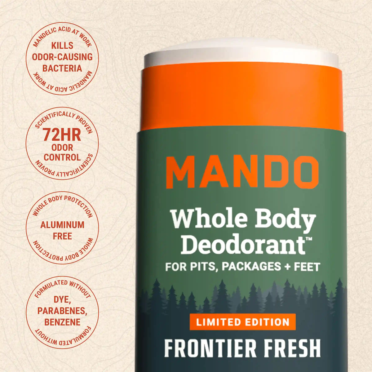 Frontier Fresh | Frontier Fresh Aluminum Free Solid Deodorant