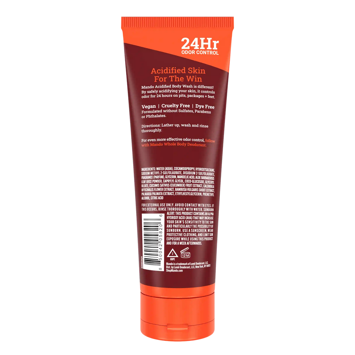 Bourbon Leather | Acidified Body Wash