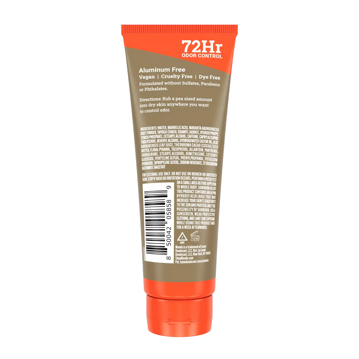 Unscented | Aluminum Free Cream Deodorant