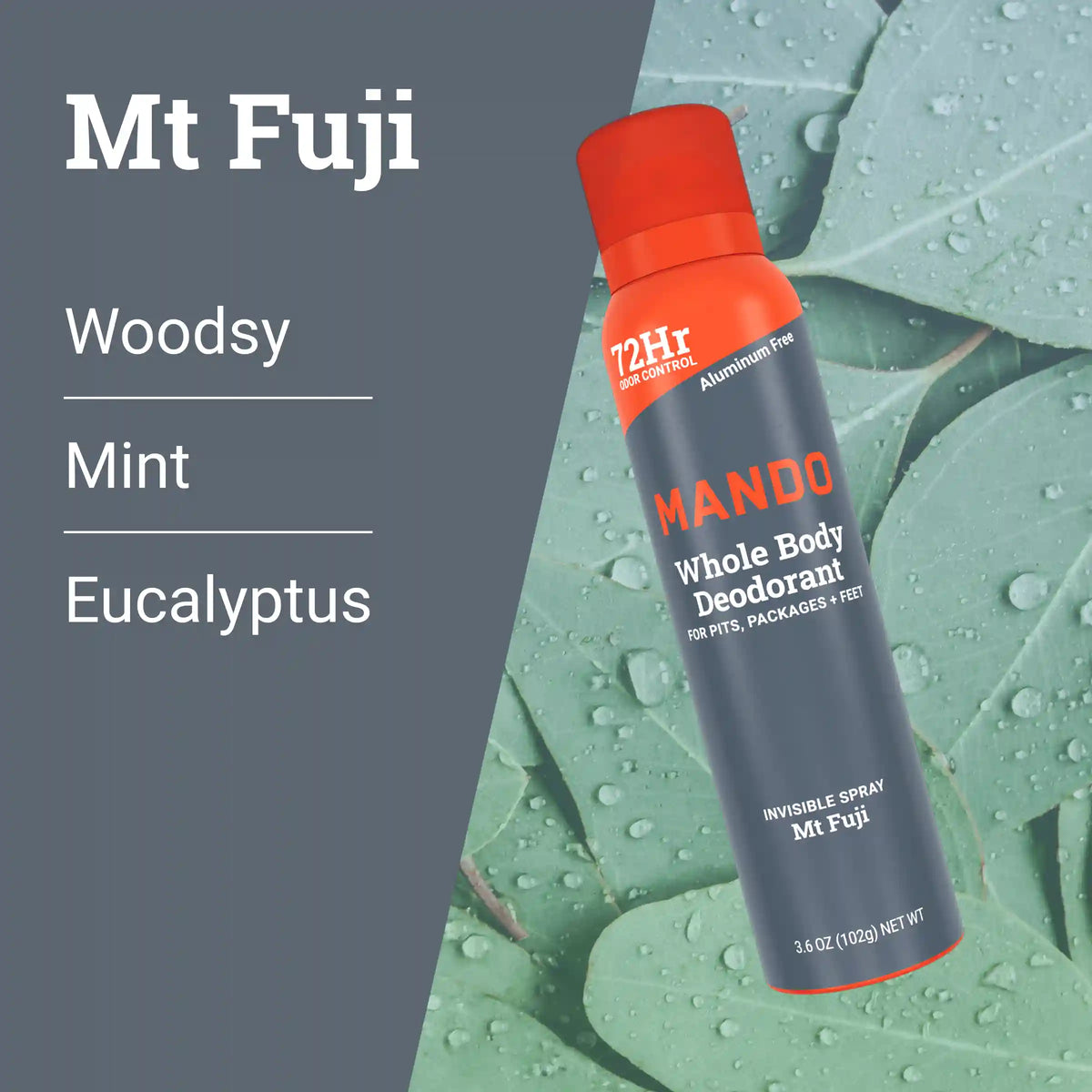 Mt Fuji | Aluminum Free Spray Deodorant