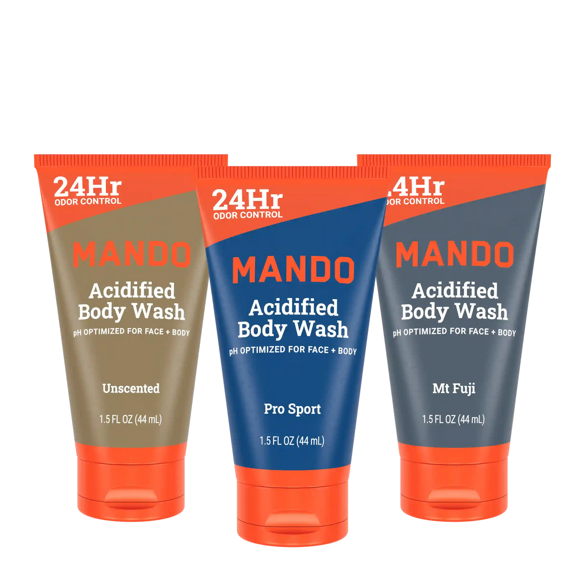 Mini Acidified Body Wash 3-Pack