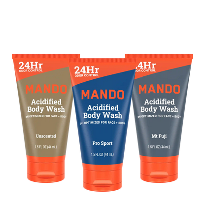 Mini Acidified Body Wash 3-Pack