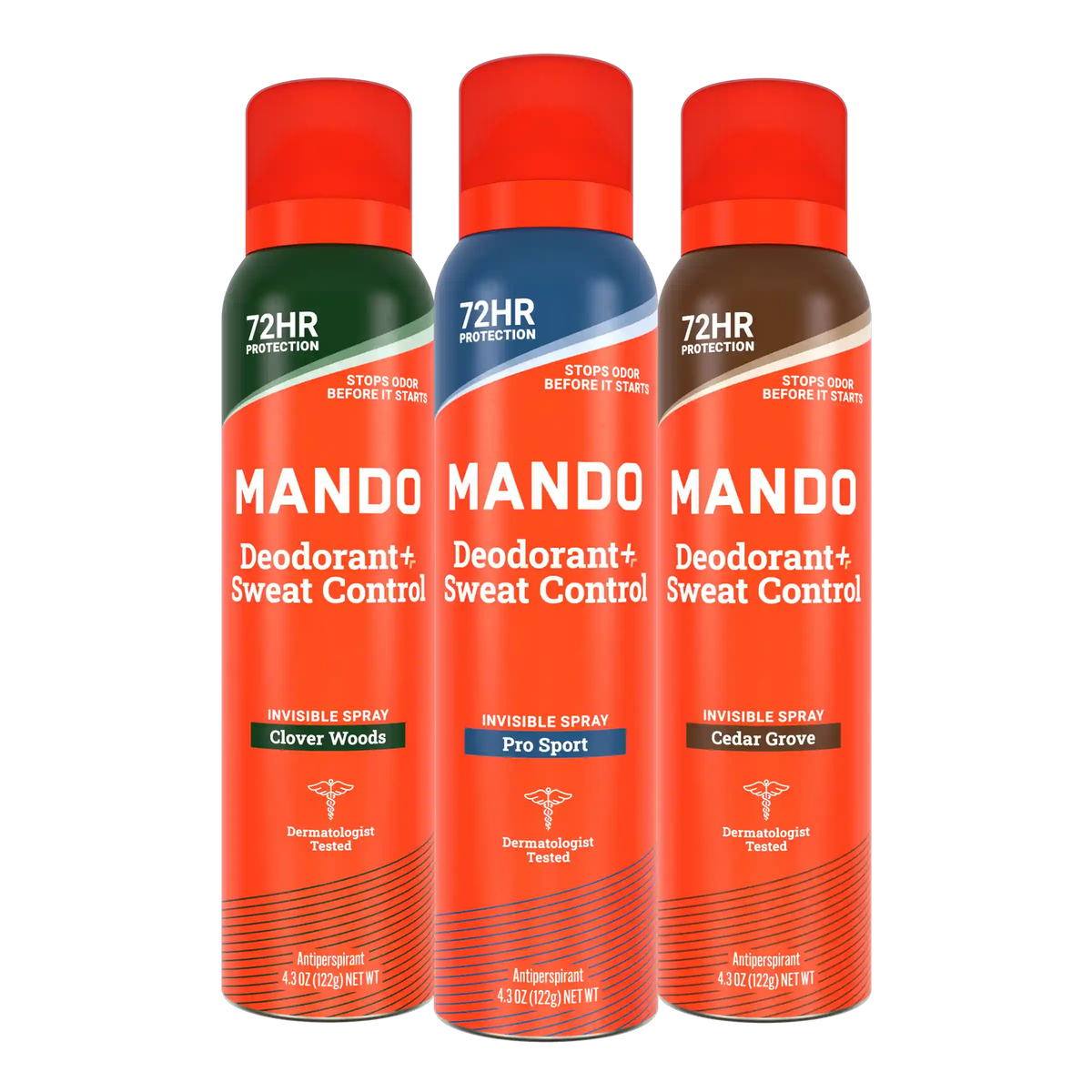Sweat Control Spray Deodorant 3-Pack