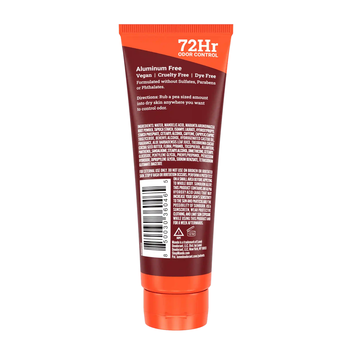 Bourbon Leather | Aluminum Free Cream Deodorant