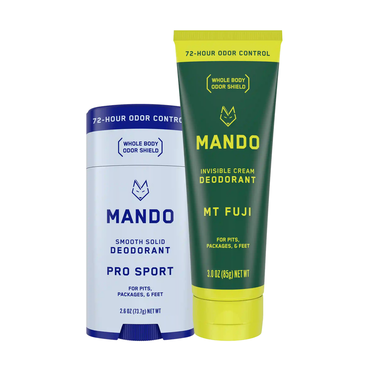 Stick + Tube Bundle | Solid Stick, Cream Tube or Body Wash