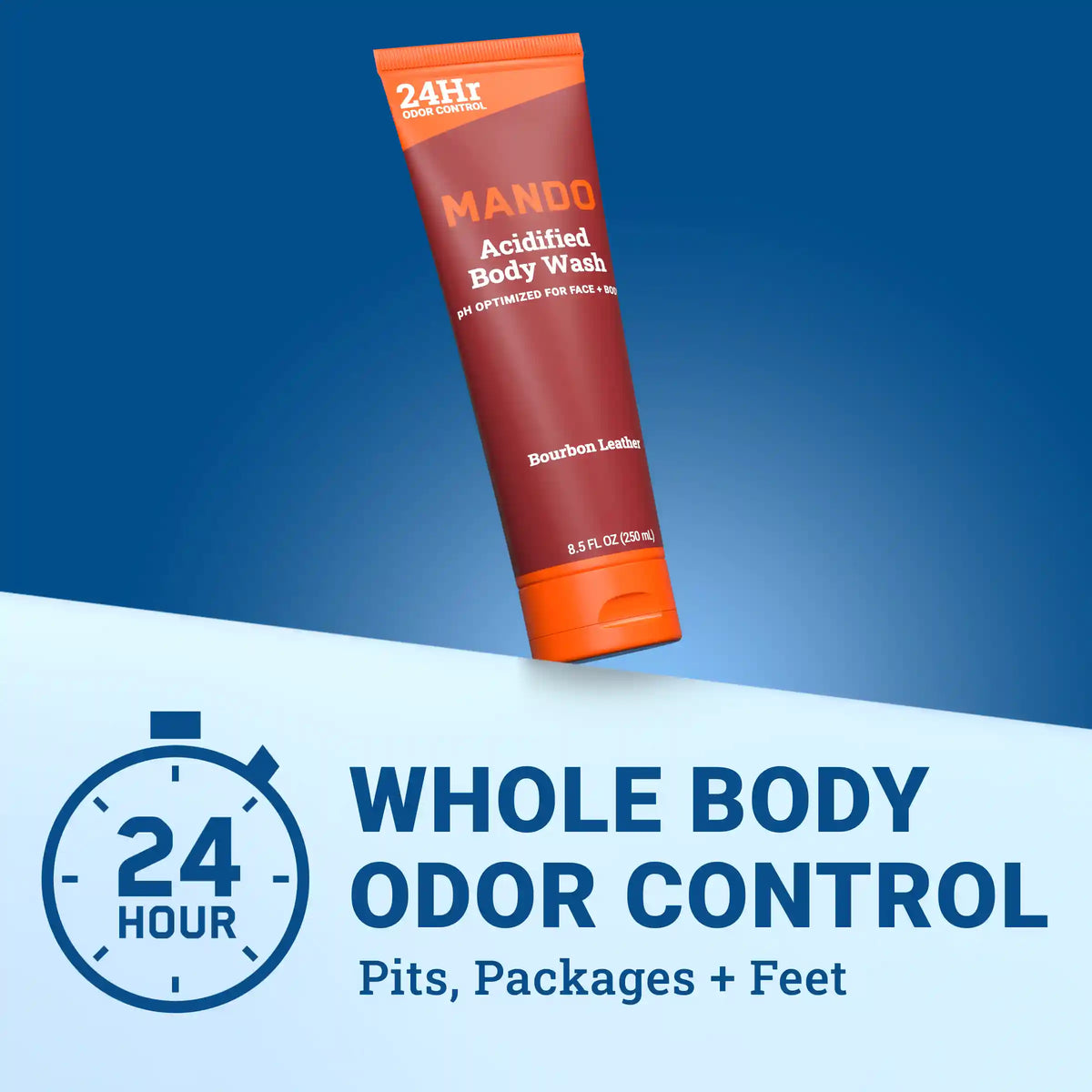 Bourbon Leather | Acidified Body Wash