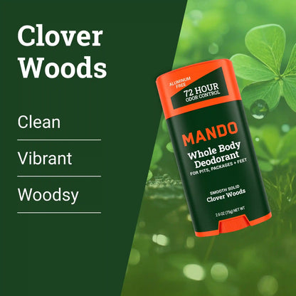 Clover Woods | Aluminum Free Solid Deodorant